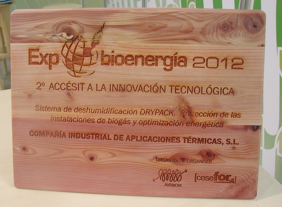 Drypack från CIAT prisbelönades vid Expobioenergia
